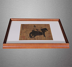 安仁书画装裱配框服务案例